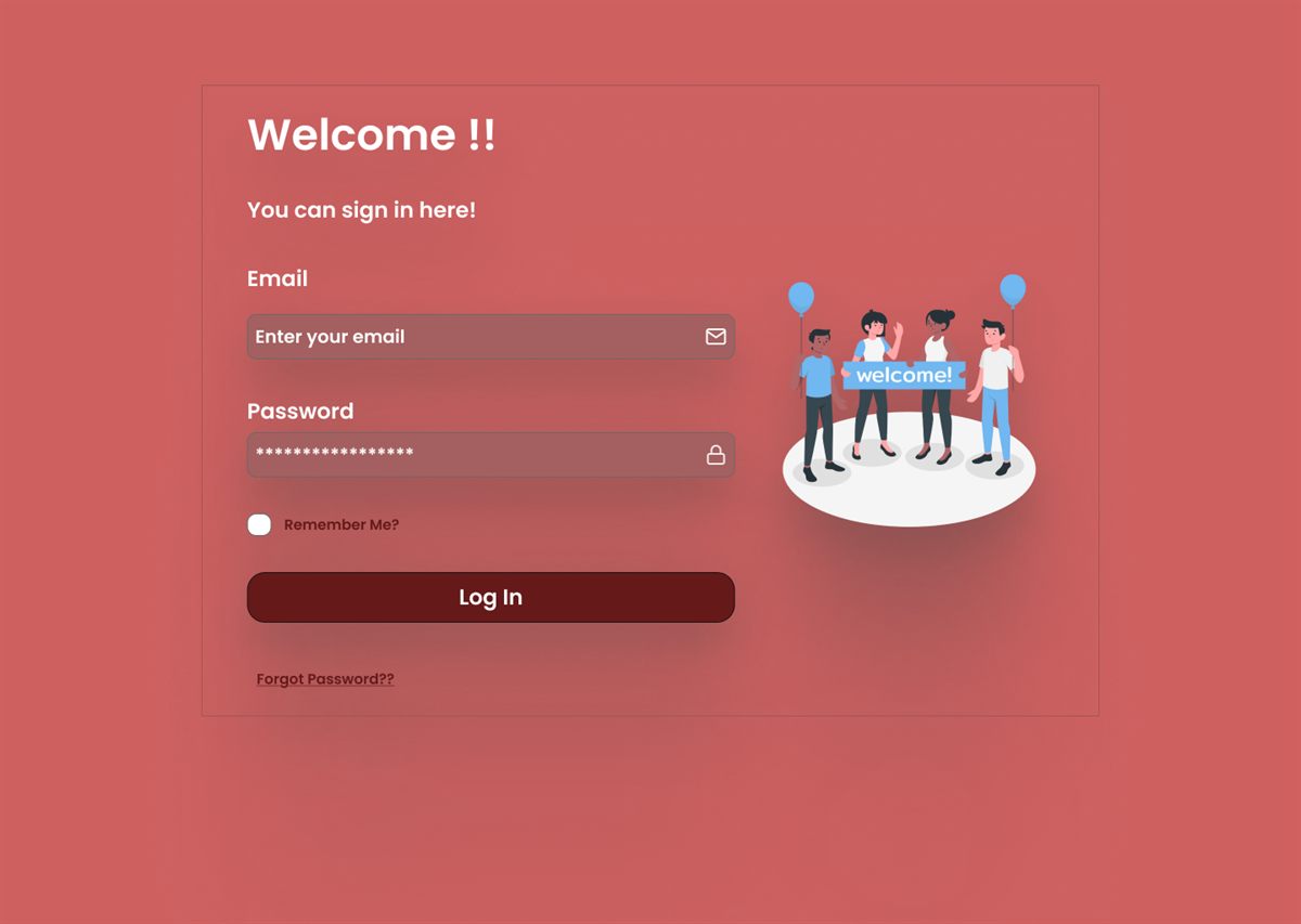 Streets to Runways sign-in screen with friendly illustration